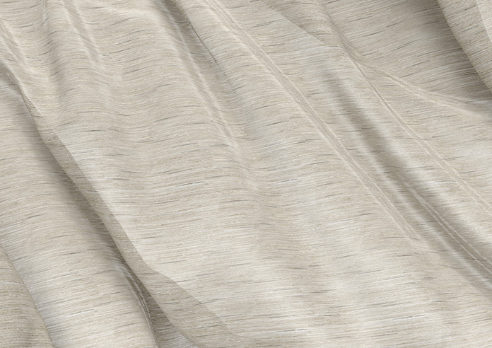 Sahara Voile, Metallic Sand - Twist&Fit Roman Blind - Image 4